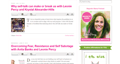 Desktop Screenshot of leoniepercy.com